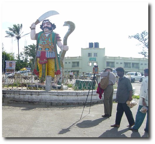 Statue on Chamundi Hill