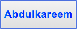 Image of the name Abdulkareem Image of the name Abdulkareem