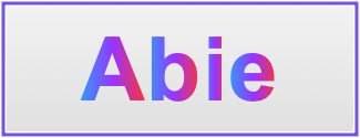 Image of the name Abie