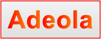 Image of the name Adeola Image of the name Adeola