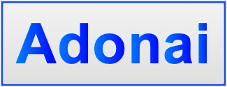 Image of the name Adonai