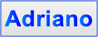 Image of the name Adriano Image of the name Adriano