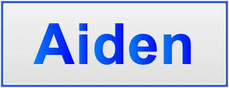 Image of the name Aiden