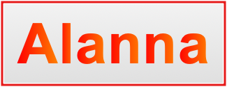 Image of the name Alanna