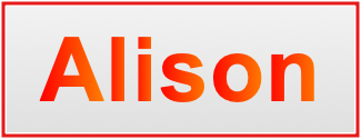 Image of the name Alison