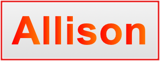 Image of the name Allison