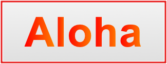 Image of the name Aloha
