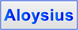 Image of the name Aloysius
