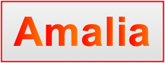 Image of the name Amalia