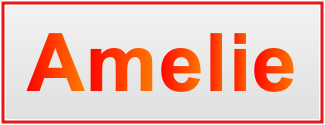 Image of the name Amelie Image of the name Amelie