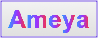 Image of the name Ameya