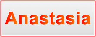 Image of the name Anastasia