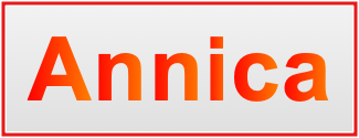 Image of the name Annica Image of the name Annica