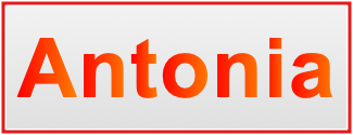 Image of the name Antonia