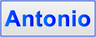 Image of the name Antonio Image of the name Antonio