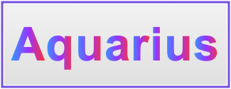 Image of the name Aquarius