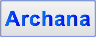 Image of the name Archana Image of the name Archana