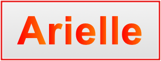 Image of the name Arielle