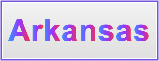 Image of the name Arkansas