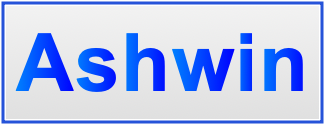 Image of the name Ashwin