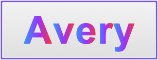 Image of the name Avery Image of the name Avery