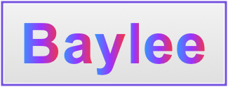 Image of the name Baylee