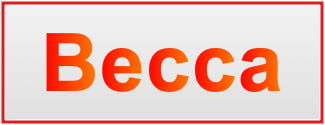 Image of the name Becca