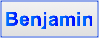 Image of the name Benjamin