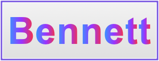 Image of the name Bennett Image of the name Bennett