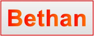 Image of the name Bethan
