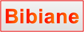Image of the name Bibiane Image of the name Bibiane