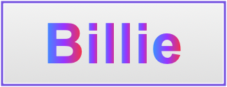 Image of the name Billie