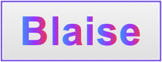 Image of the name Blaise