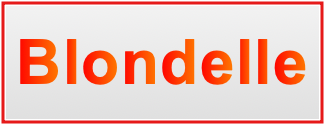Image of the name Blondelle Image of the name Blondelle