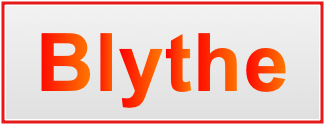 Image of the name Blythe