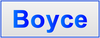 Image of the name Boyce Image of the name Boyce
