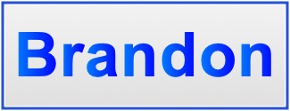 Image of the name Brandon Image of the name Brandon