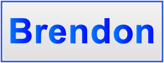 Image of the name Brendon