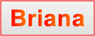 Image of the name Briana