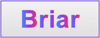 Image of the name Briar