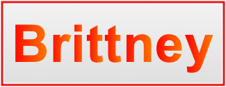 Image of the name Brittney