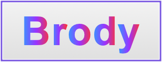 Image of the name Brody