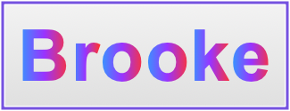 Image of the name Brooke