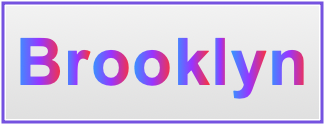 Image of the name Brooklyn