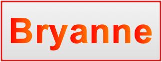 Image of the name Bryanne Image of the name Bryanne