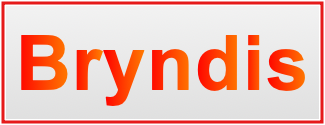 Image of the name Bryndis