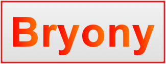 Image of the name Bryony