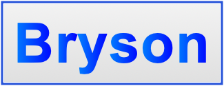 Image of the name Bryson Image of the name Bryson