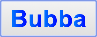 Image of the name Bubba