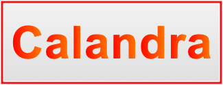 Image of the name Calandra Image of the name Calandra